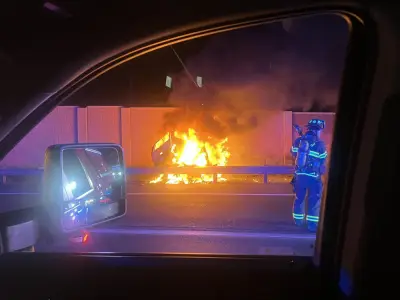1 killed in fiery crash on northbound I-25 near Thornton