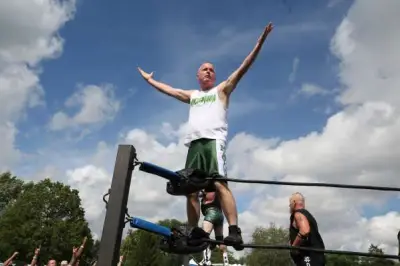 Elk Grove Village mayor throws down in tag-team wrestling showcase match against pros