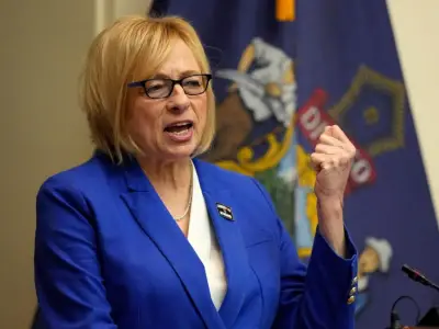 Maine Gov. Mills plans to confront President Trump again with her campaign for the U.S. Senate