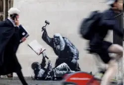 Street Artist Banksy, Fierce Critic of Censorship, Has Latest Artwork Censored